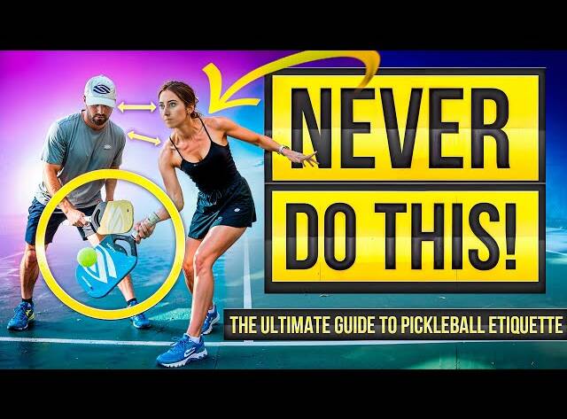 pickleball etiquette