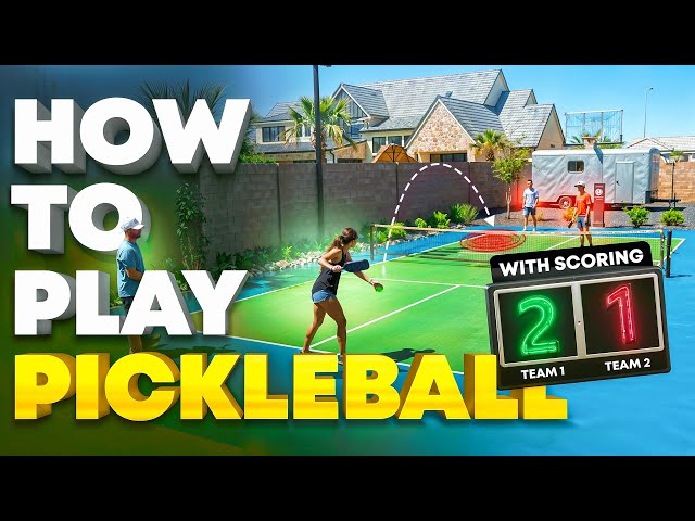 how to play pickleball in 5 mins