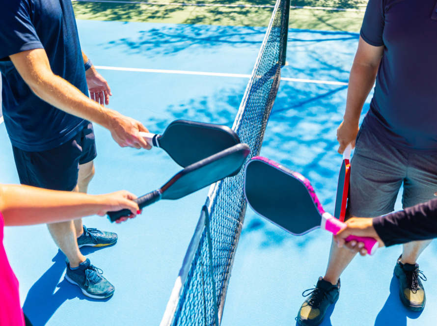 Do I commit a fault if my paddle crosses over the kitchen line but my feet don’t?